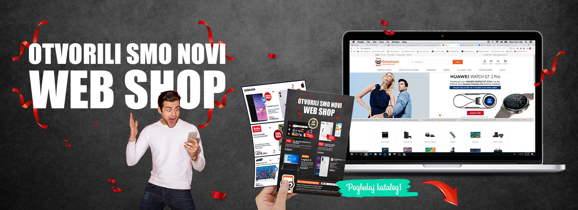 Otvorenje novog webshopa - katalog